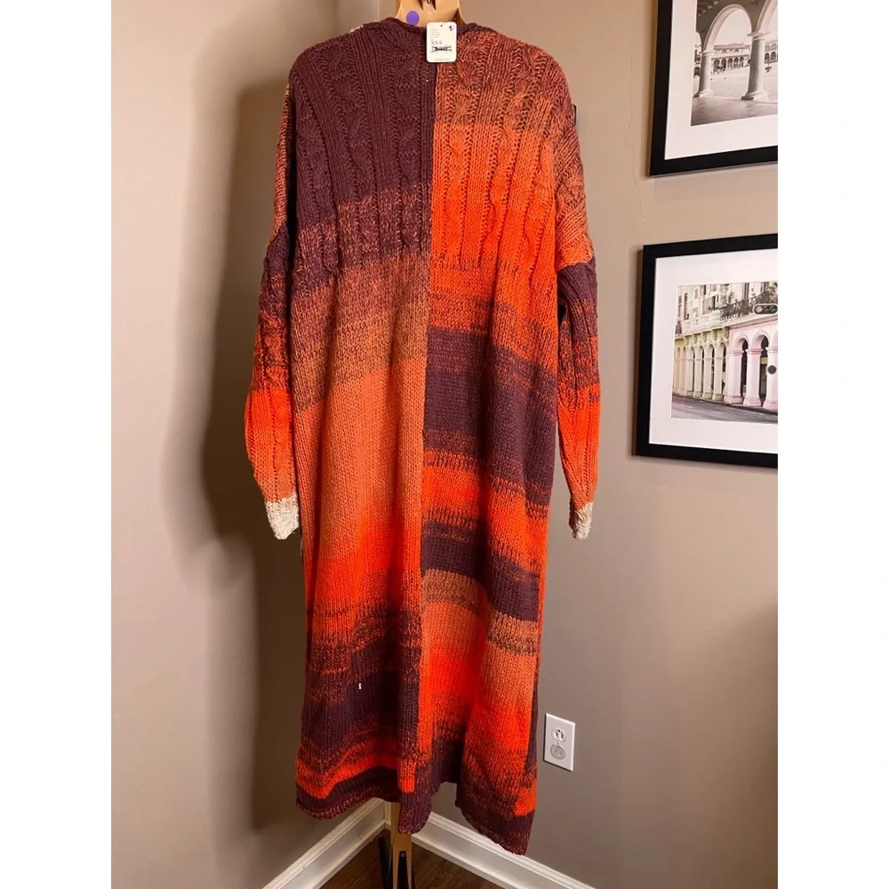 Free People Flurry Cardigan Maxi Sweater